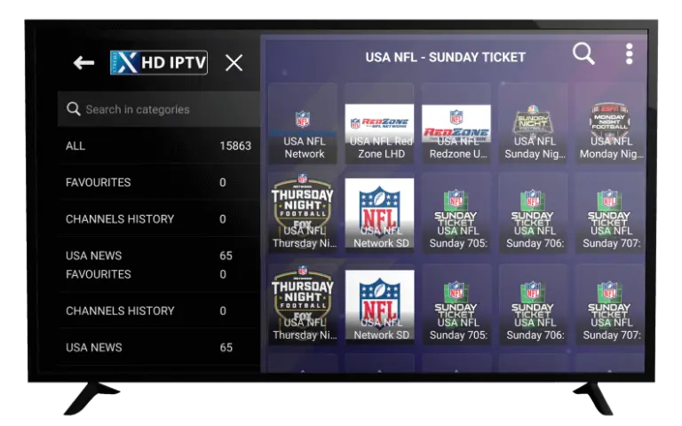 Xtreme HD IPTV Home