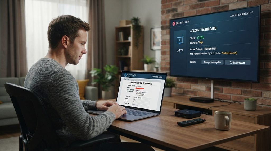 Necro IPTV Subscription Renewal Discount