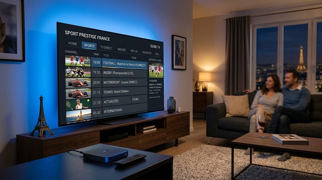 Best IPTV Service France Canal Plus