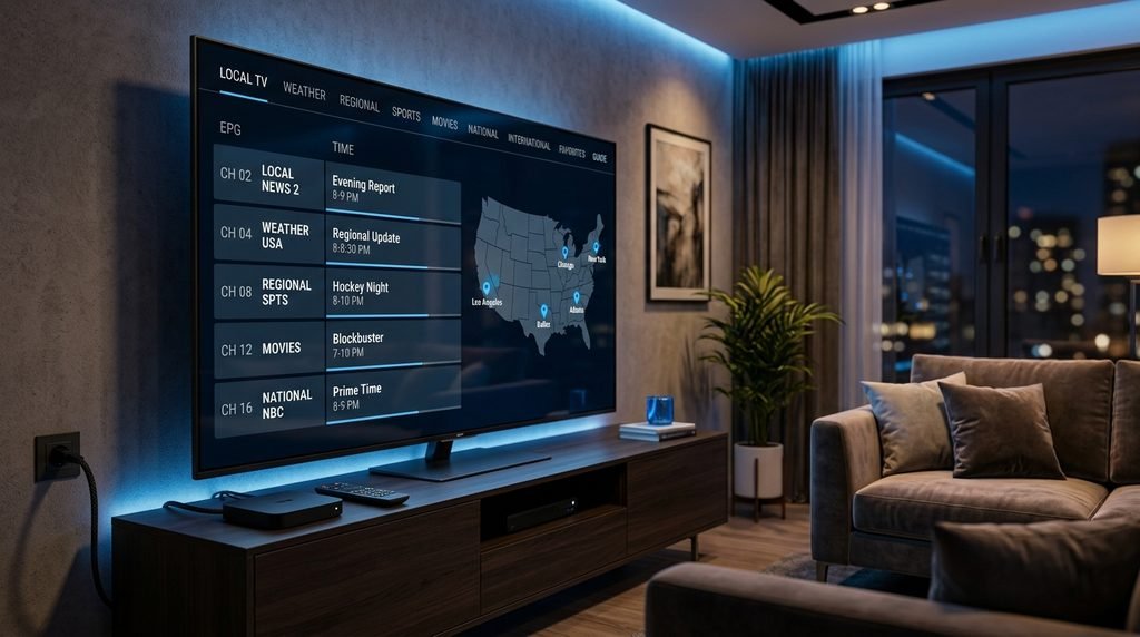 US IPTV Provider With Local Channels