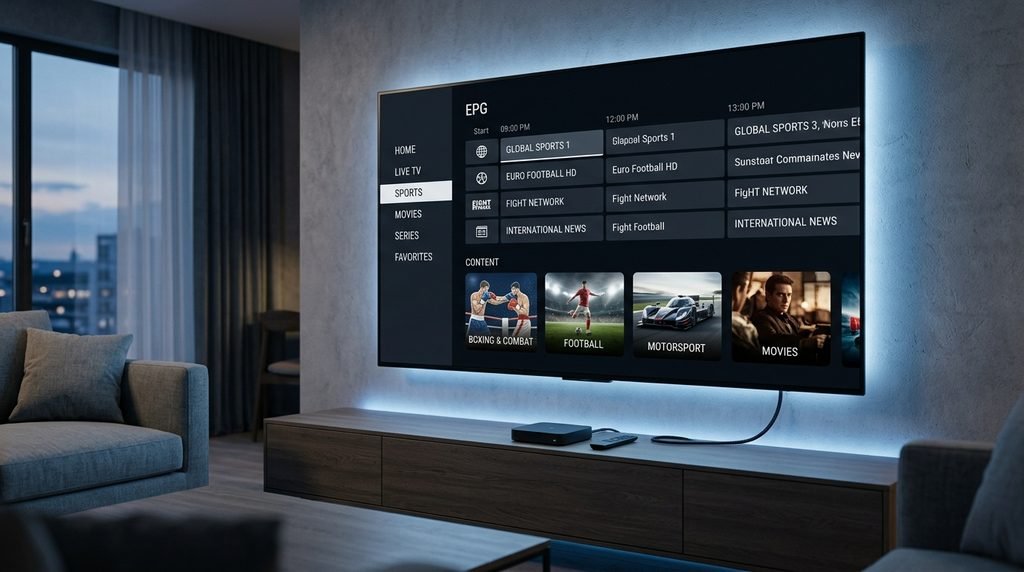 IPTV Service Europe PPV Sports