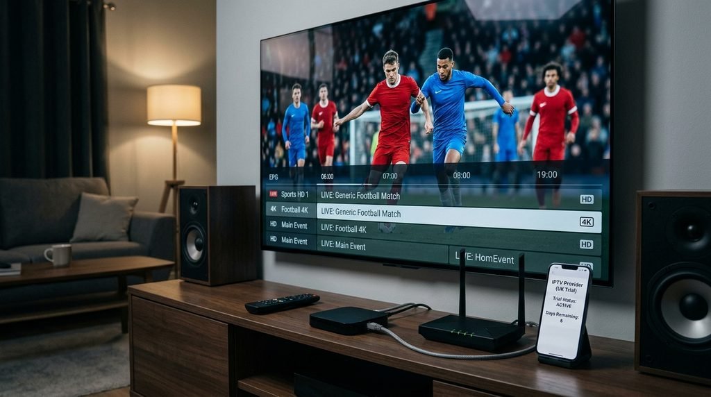UK IPTV Subscription Free Trial