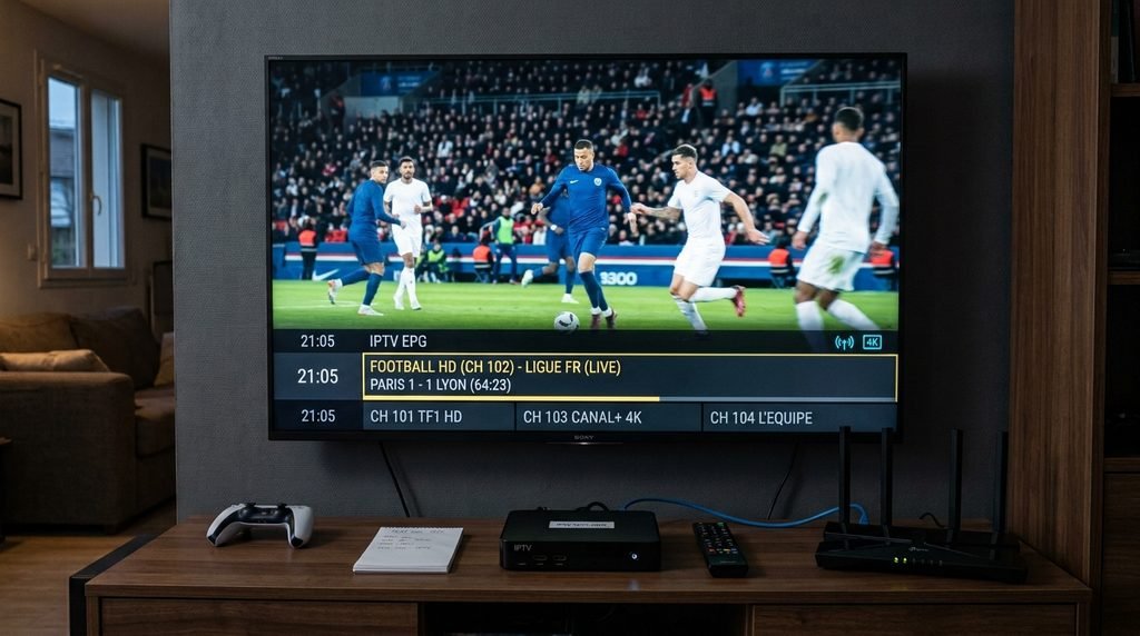 Best IPTV Service France Canal Plus