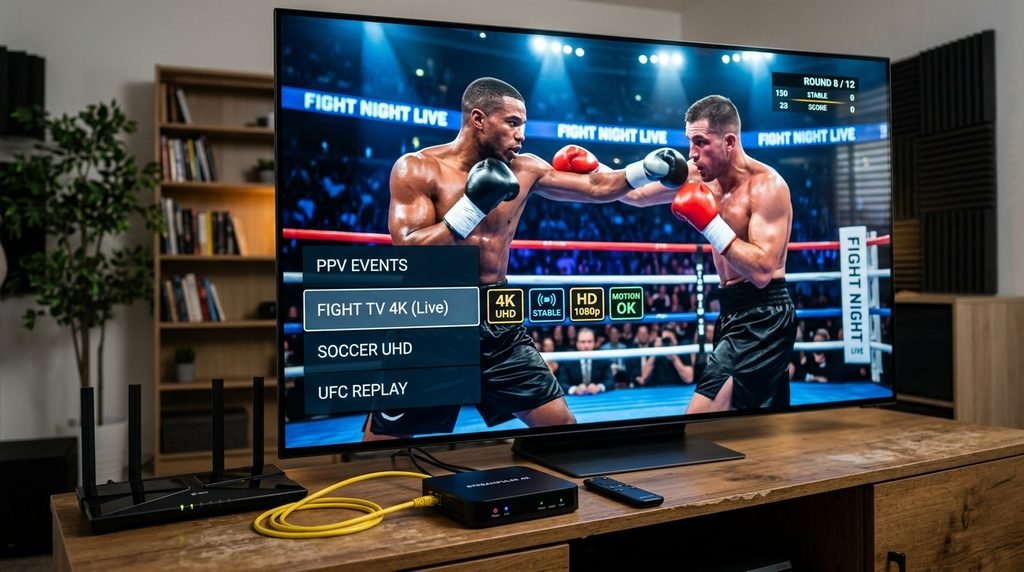 IPTV Service Europe PPV Sports