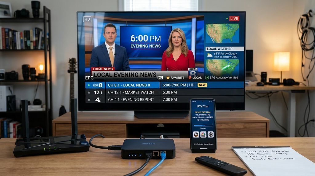 US IPTV Provider With Local Channels