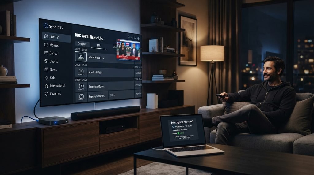 SyncIPTV Subscription Plans Buy