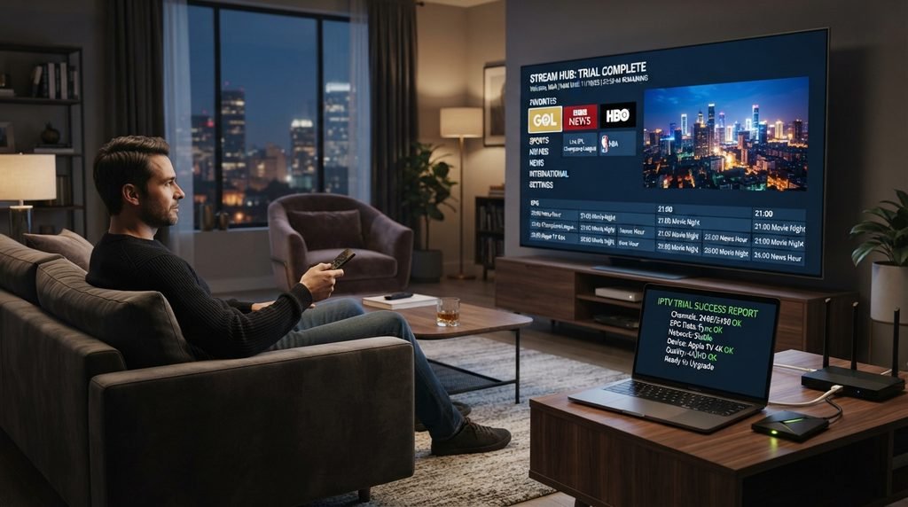 IPTV Free Trial 24 Hours